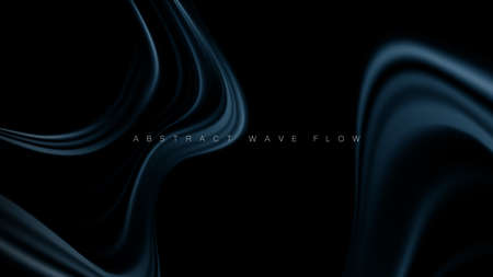 Luxury vector wavy dark background.Abstract background imitation of crumpled fabric.のイラスト素材