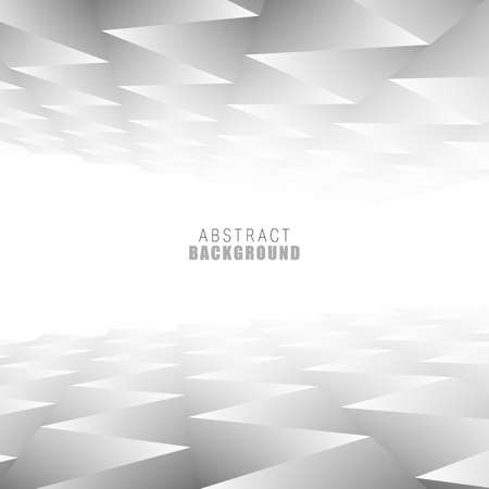 Gray vector abstract geometric background with space for your text.のイラスト素材