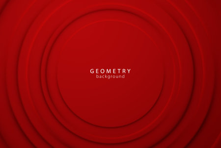 Futuristic circle background in neomorphism style. Geometric round empty pattern. Abstract circular modern wallpaper design.のイラスト素材