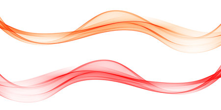 Wavy vector lines,wave flow,abstract wave background,design element.のイラスト素材