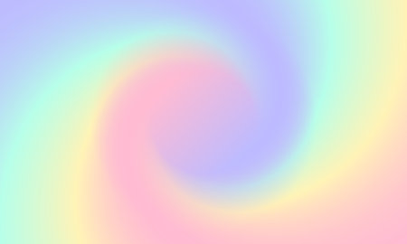 Pastel abstract swirl background, soft rainbow gradient.のイラスト素材