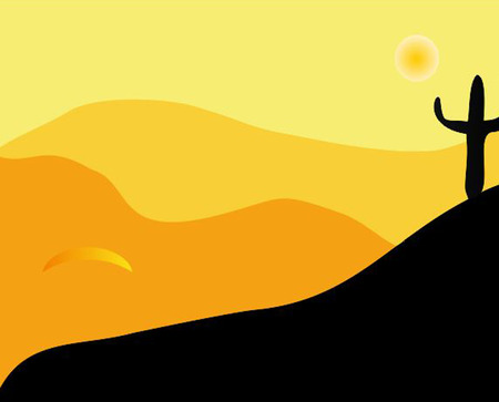 Sahara Desertの写真素材