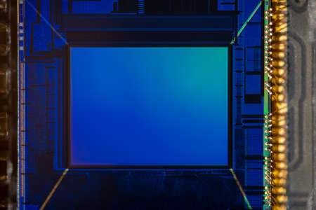 Small Digital Phone camera CMOS sensorの写真素材