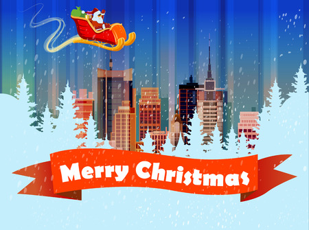 Christmas Greeting Card. Illustration for your designの写真素材