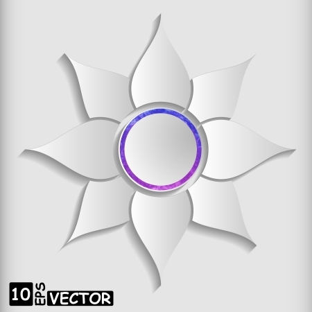 abstract flower element, flower vector background, vector designのイラスト素材