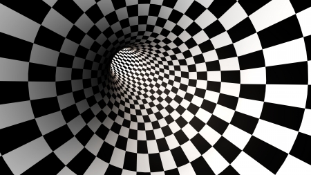 Chessboard background textureの写真素材