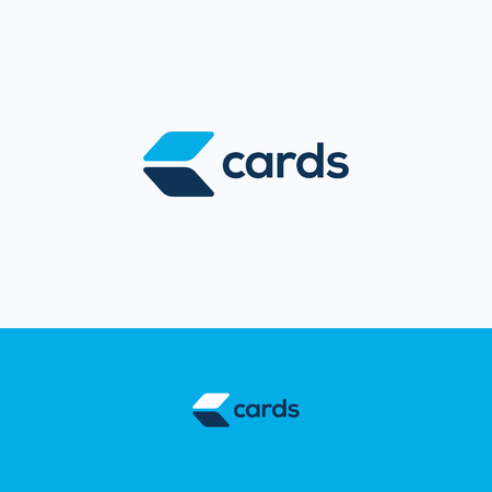 Cards C letter alphabetのイラスト素材