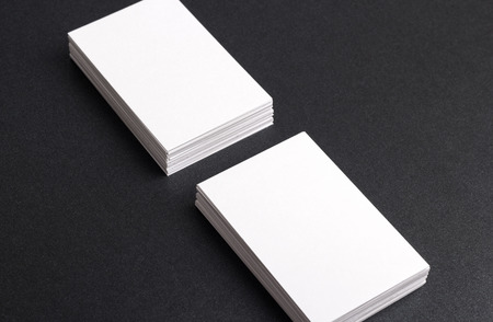 Photo of business cards. Template for branding identity. For graphic designers presentations and portfolios. Business Card, business, business, card, mock-up, mock up, mockupの写真素材