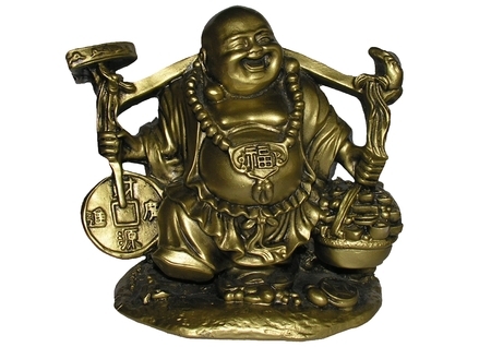 The god of happiness.の写真素材