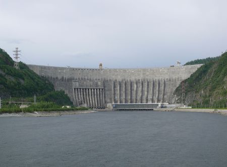 Hydroelectric power stationの写真素材