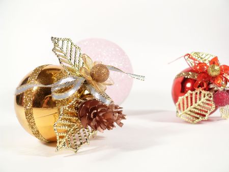Christmas-tree decorationsの写真素材