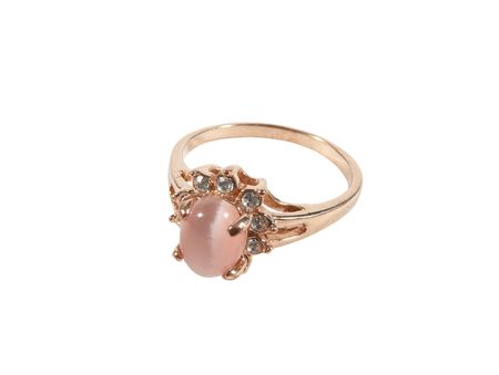 Ring with a stoneの写真素材
