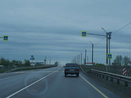 cars on the highway. Road.の写真素材