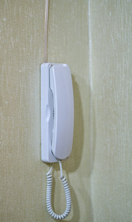 Home security system. Phone for receiving a call from the gate