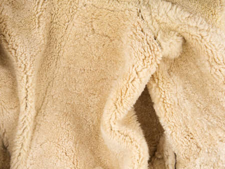 Texture of natural fur folds. Top viewの写真素材