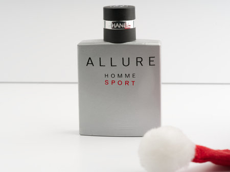 Moscow, Russia-October 16, 2022: Mens branded perfumes. Closeupのeditorial素材