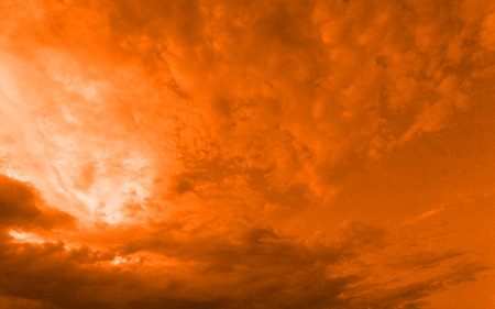 Abstract texture of orange color. With inclusions