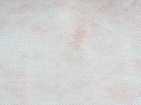 White paper texture with holes. Macroの写真素材