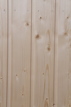 The texture of the wall made of wooden boards.の写真素材