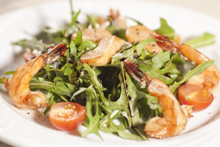 SHRIMPS SALADの写真素材