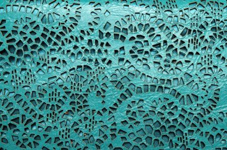 texture of carved leatherの写真素材