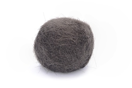 ball of hairの写真素材