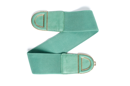 Women's belt with an elastic bandの写真素材