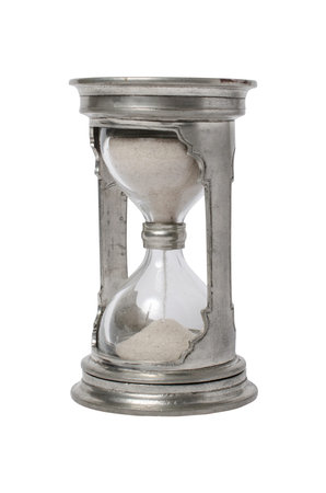 classic iron sandglass