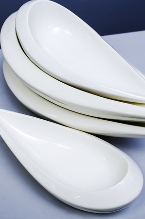 Plates unusual shapeの写真素材