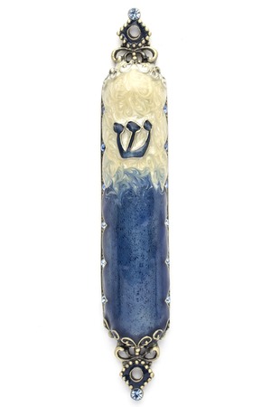 mezuzah on a white backgroundの写真素材