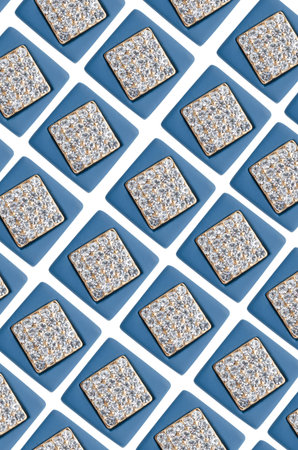 texture of squaresの写真素材