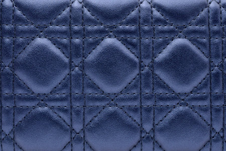 blue leather texture with pattern