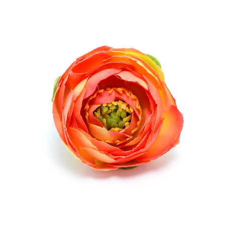 Artificial flower isolated on white