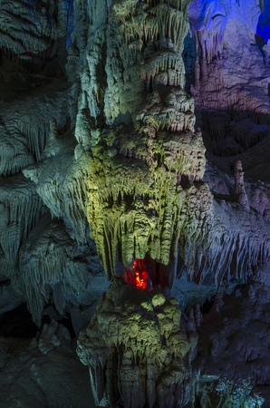stalactite caveの写真素材