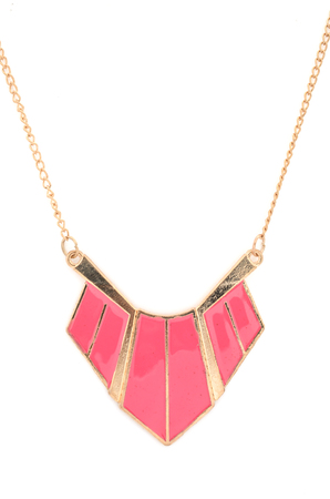 geometric pendant isolated on whiteの写真素材