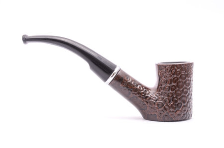 pipe tobacco isolated on white