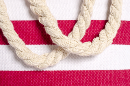 Red and white stripe backgroundの写真素材