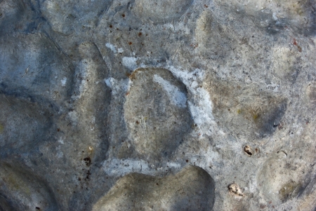 Crumpled grunge metallic surface texture の写真素材