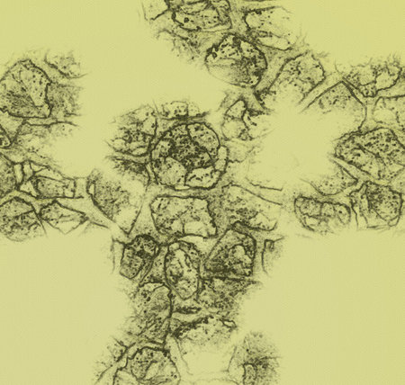 abstract digital background  made in 3d softwareの写真素材