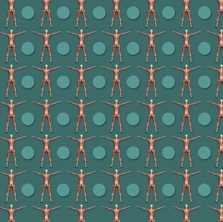 Abstract Seamless Pattern made in 2d softwareの写真素材
