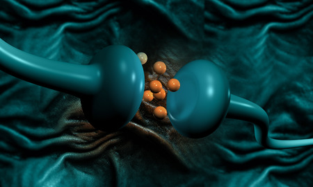 cancer cell made in 3d softwareの写真素材