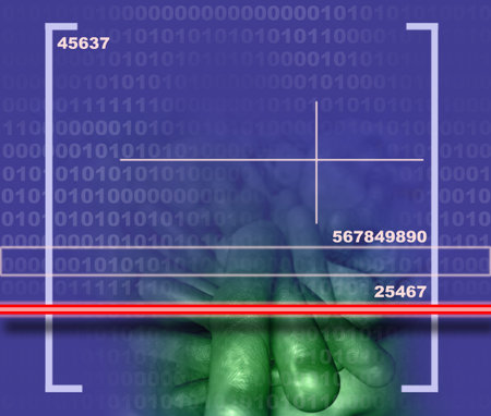 cancer cell  scanner made in 3d software