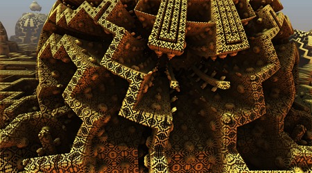 abstract geometric composition 3d illustrationの写真素材