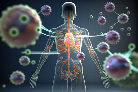 Immunity Against Diseases created by generative AIの素材