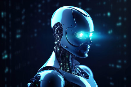 System Artificial intelligence ChatGPT Chat Bot AI, Technology smart robot Ai 
Chat GPT application software, robot, created by AIの素材