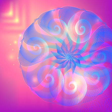 Abstract Fantasy Bright Background.のイラスト素材