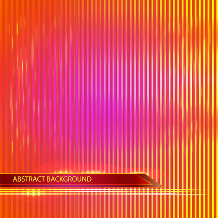 Abstract  bright background with lines. Postal. Card.のイラスト素材