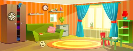 Teenage roomのイラスト素材