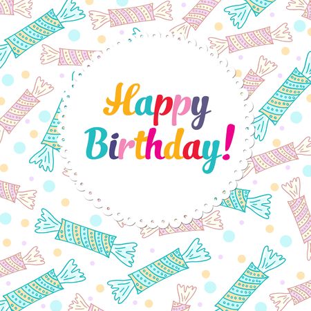 happy birthdayの写真素材