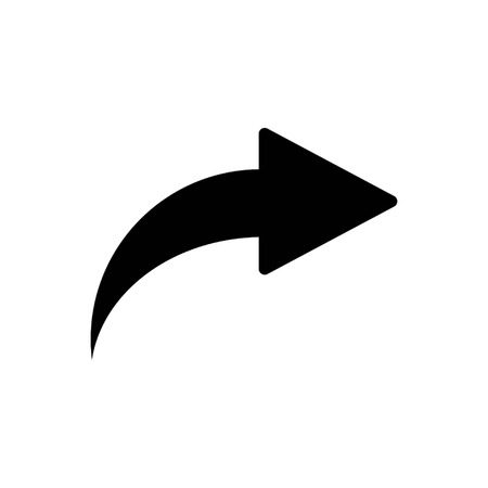 Forward Arrow icon . Next, vectorのイラスト素材